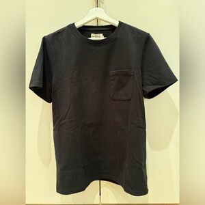 Taylor Stitch Black Heavy Tee T-Shirt Pocket NEW